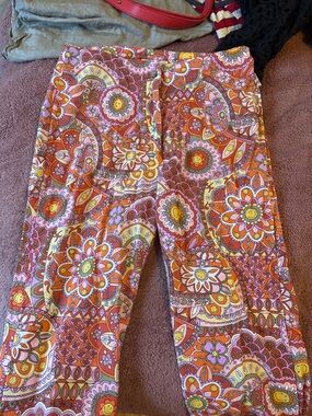 Billabong Smiley Floral Paisley pants